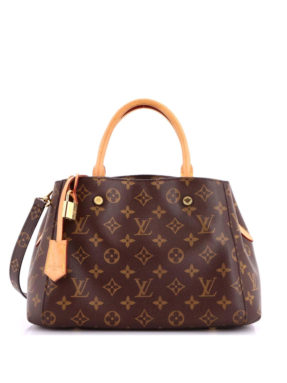 Louis Vuitton Montaigne Handbag Canvas #348117L23B